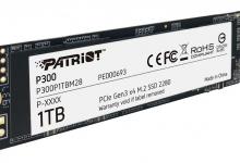 Patriot P3000 M.2 PCIe NVMe SSD