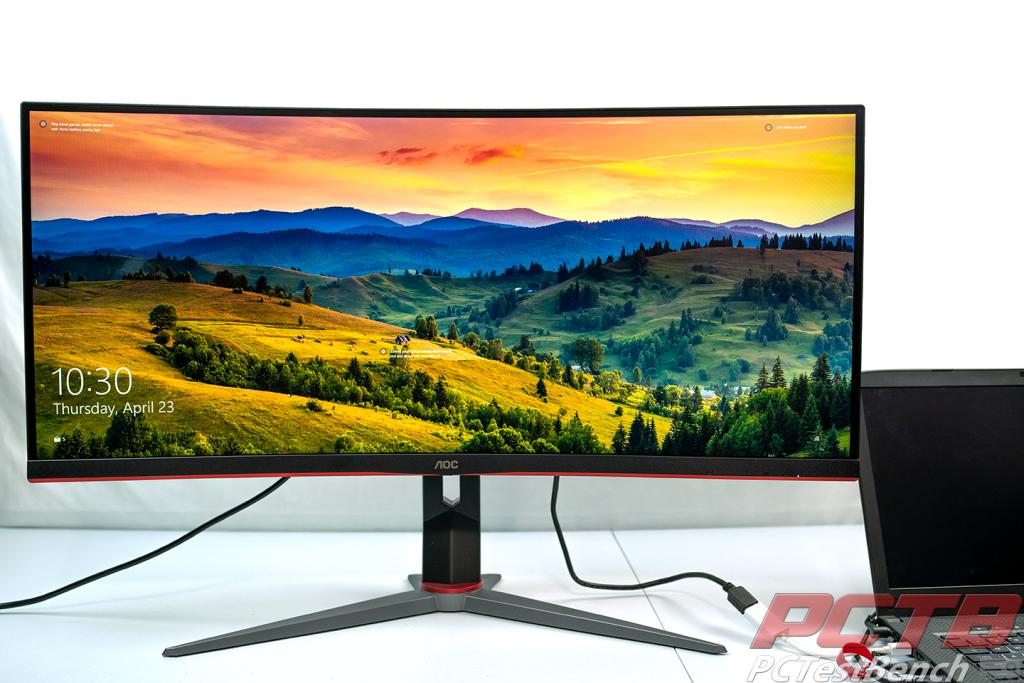 AOC unveils a flat ultrawide 34 inch mini LED gaming monitor