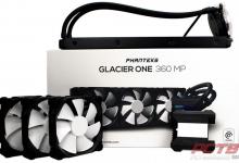 Phanteks Glacier One 360 MP Liquid Cooler Review 40 360, AIO, all in one, Black, Cooler, CPU Cooler, Phanteks, Radiator