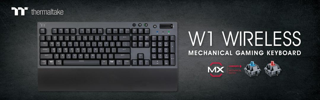 Thermaltake W1 WIRELESS Gaming Keyboard Cherry MX Red