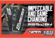 VIPER launches NEW VP4300 PCIe Gen4 M.2 SSD 12 Gen4, M.2, nvme, Patriot, PCIe 4.0, SSD, Storage, viper, VP4300